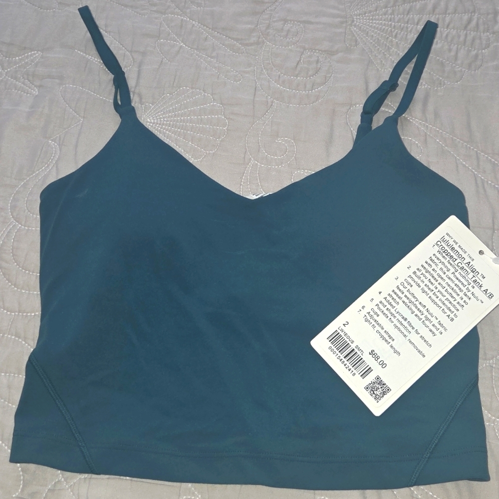 lululemon athletica Deep Blue Tank Top